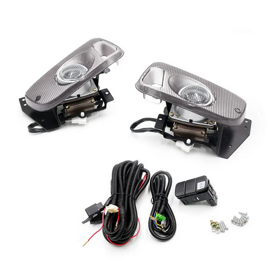 CLEAR LENS FOG LIGHTS  (Honda Civic 1992-1995 EG)